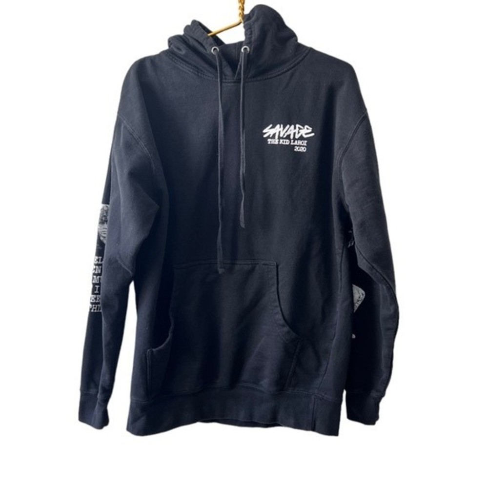 The Kid Laroi Savage Tour Hoodie‎ 2020 Black Been Thru So Much Merch Size Large